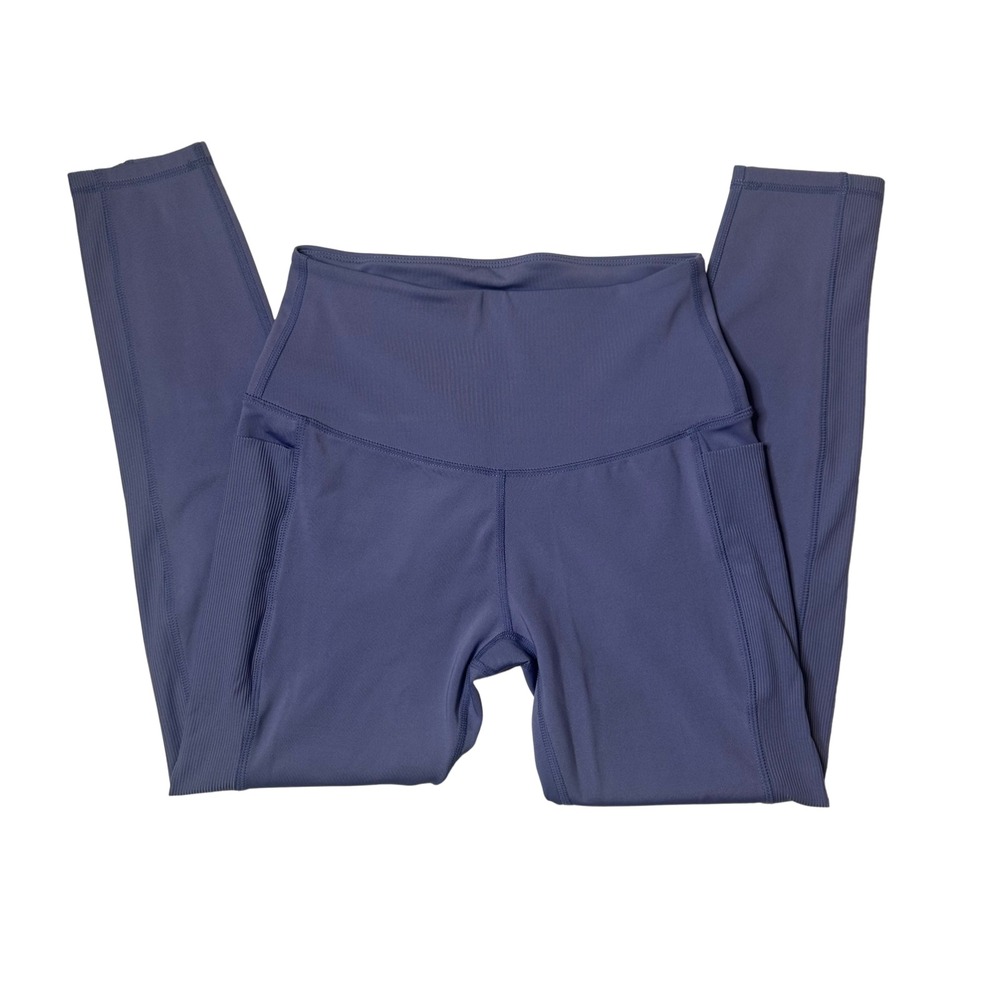 LegEnd Active High-Waisted Leggings Women's Size S-SlateBlue -Pockets – Stretch